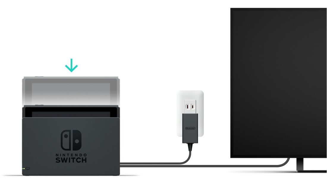 Conecte no dock para finalizar