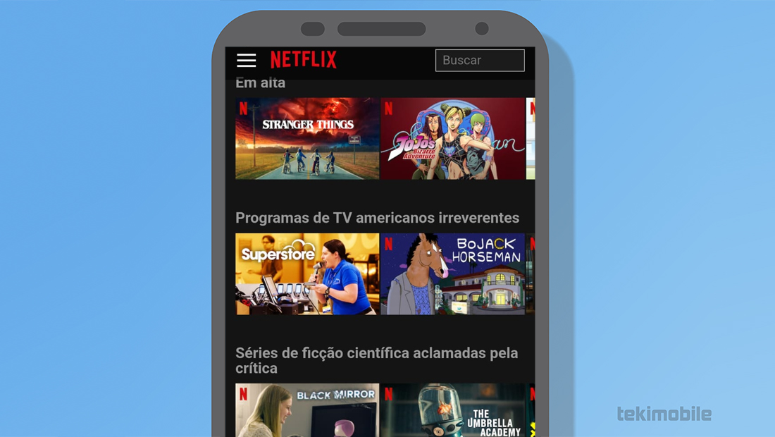 É possível realizar todo o processo pelo seu celular