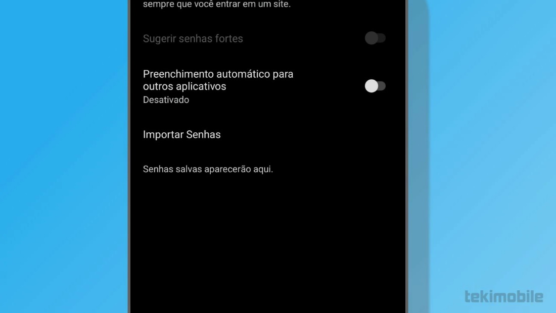 Logo abaixo veja suas senhas