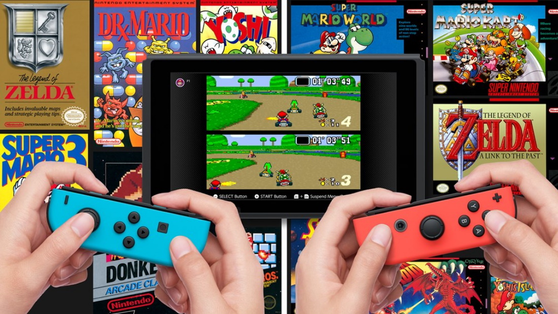O Nintendo Switch possui uma vasta biblioteca