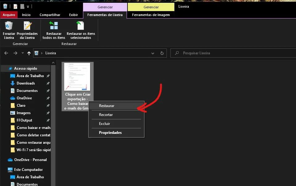 Selecione a melhor opção - Como restaurar arquivos deletados do Windows [Lixeira]