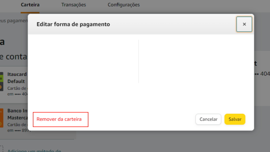 A opção está facilmente localizada