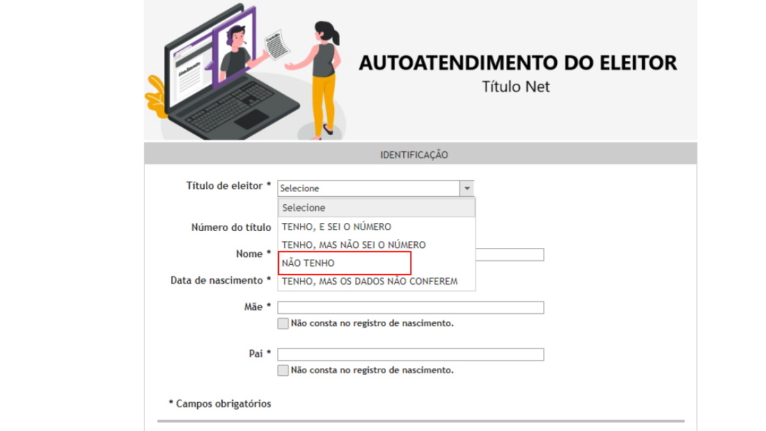 Aprenda como tirar título de eleitor online