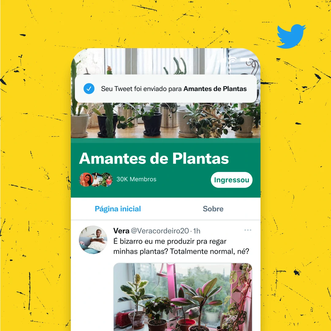 Comunidade atuando no Twitter - Comunidades do Twitter como usar