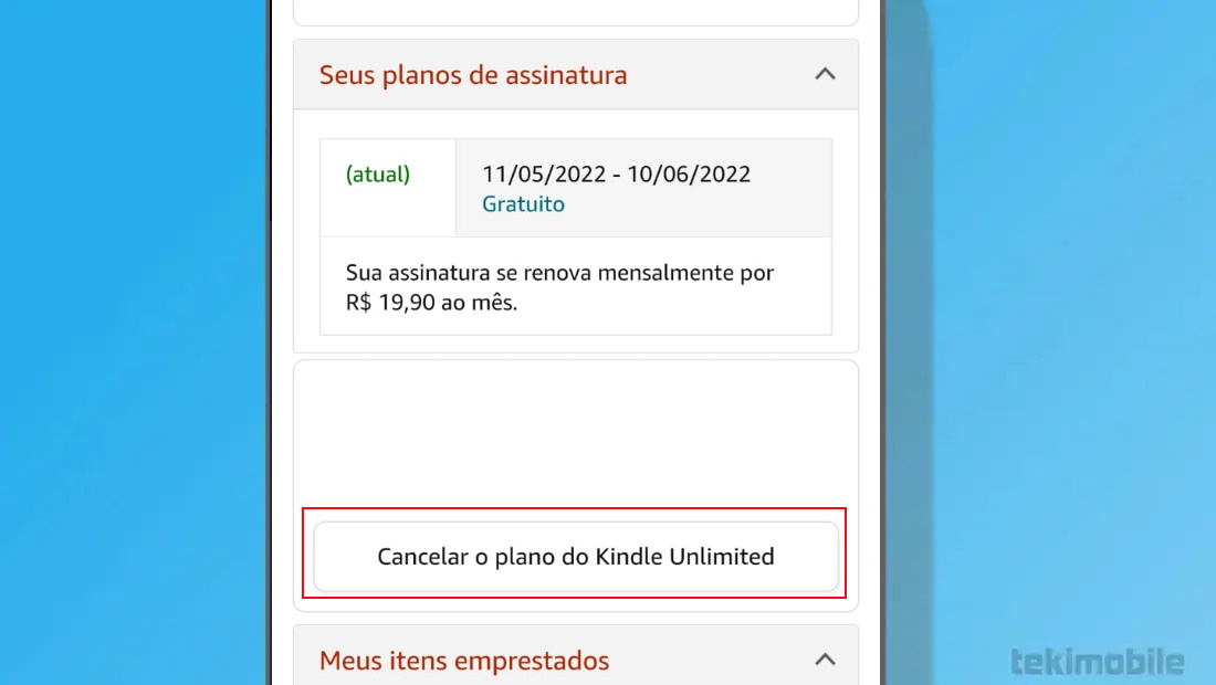 Depois disso terá acabado o processo