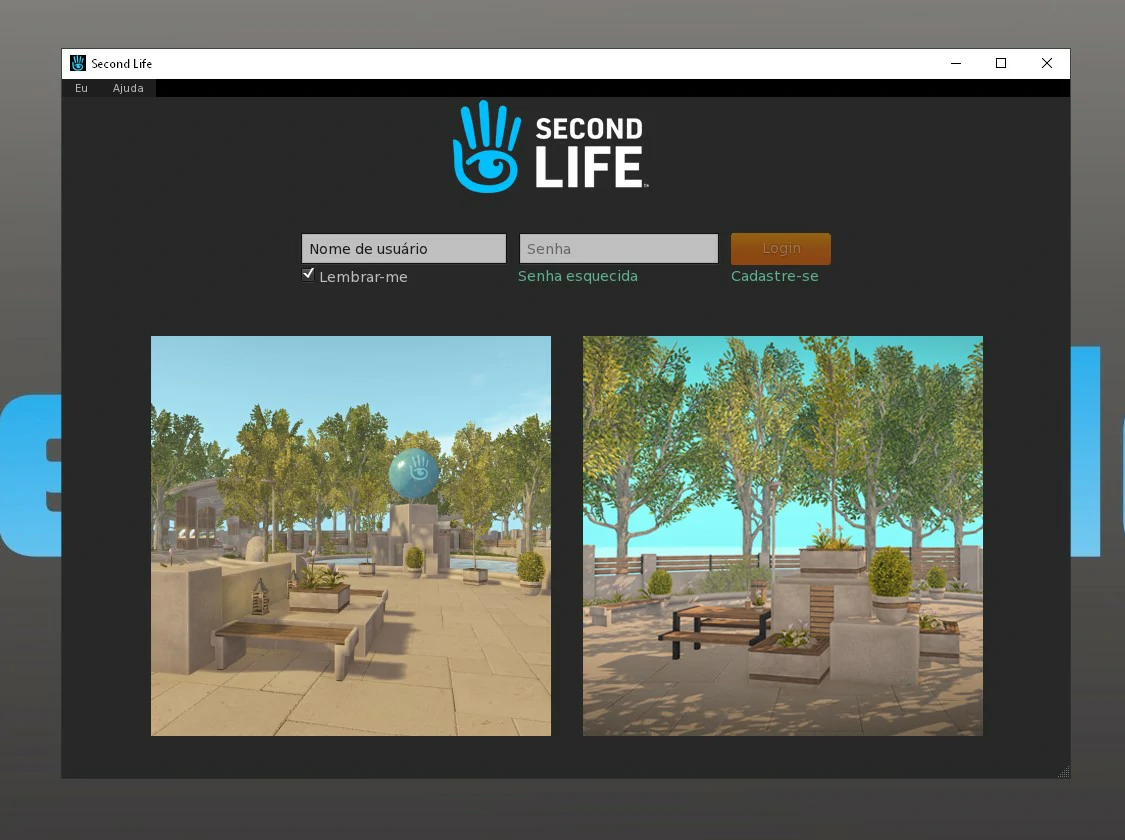 Entre com seu nome de usuário - como baixar e instalar o second life
