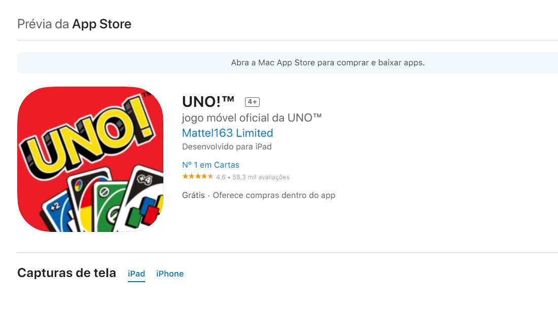 O jogo é gratuito nos celulares