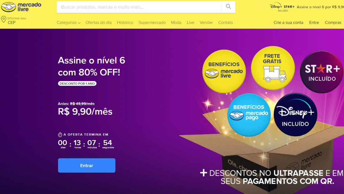 Assine Disney Plus e Star Plus por R$ 9,90 até 30 de junho