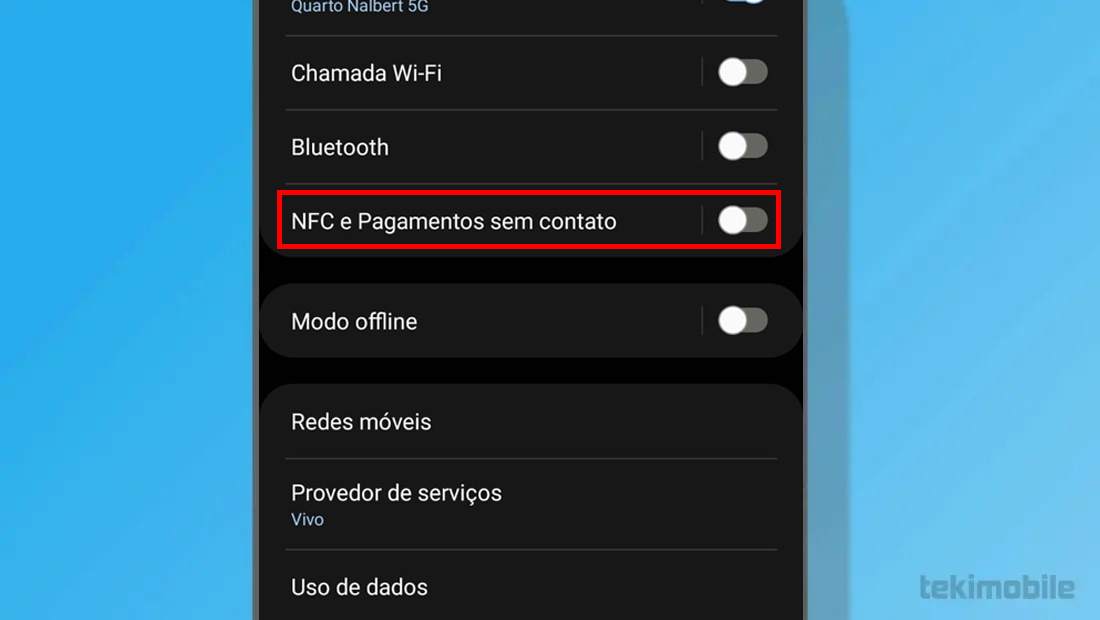 Senão estiver ativo, basta ativar