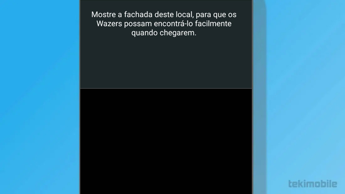Siga as orientações na hora de tirar foto