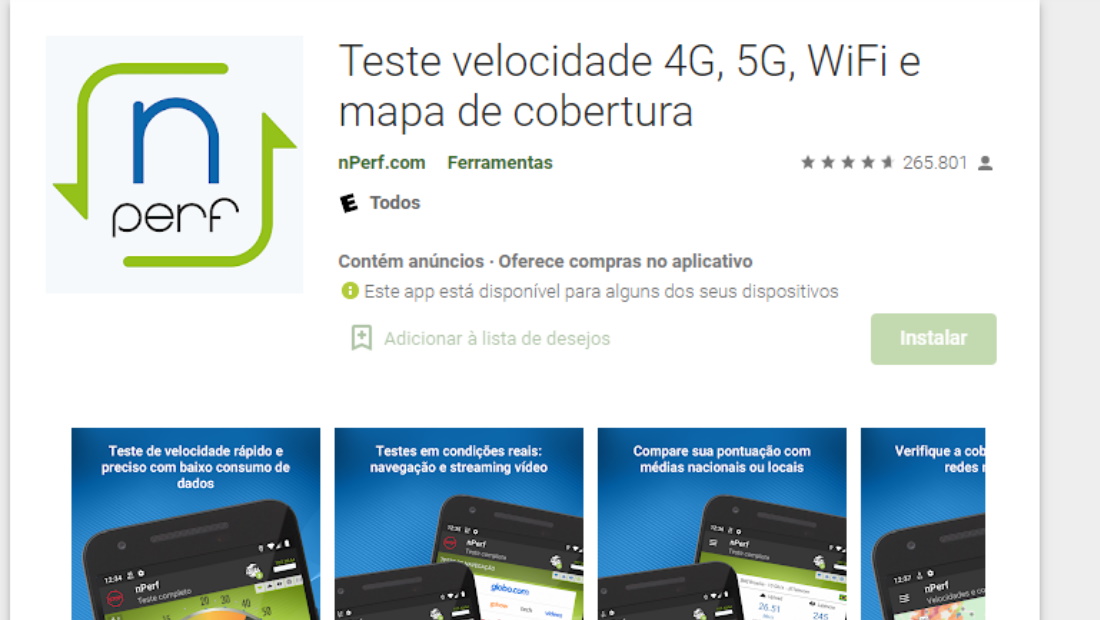 Um dos aplicativos mais completos em testes