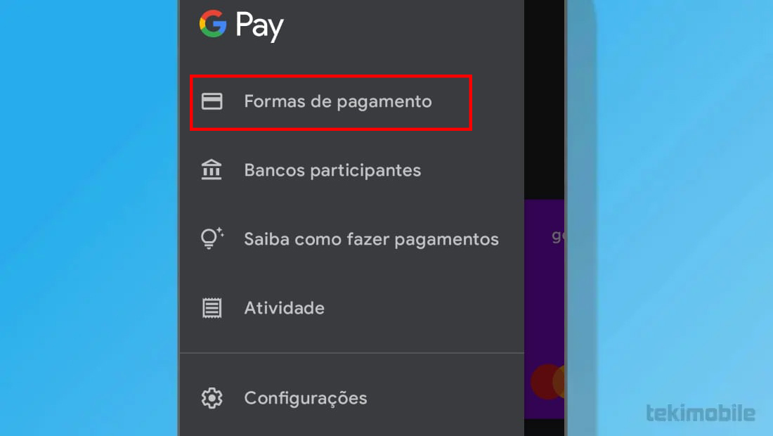 Use o aplicativo com o mercado pago
