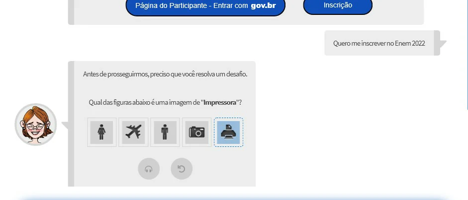 Voltando a página de inscrição no Enem- Como se inscrever no Enem online