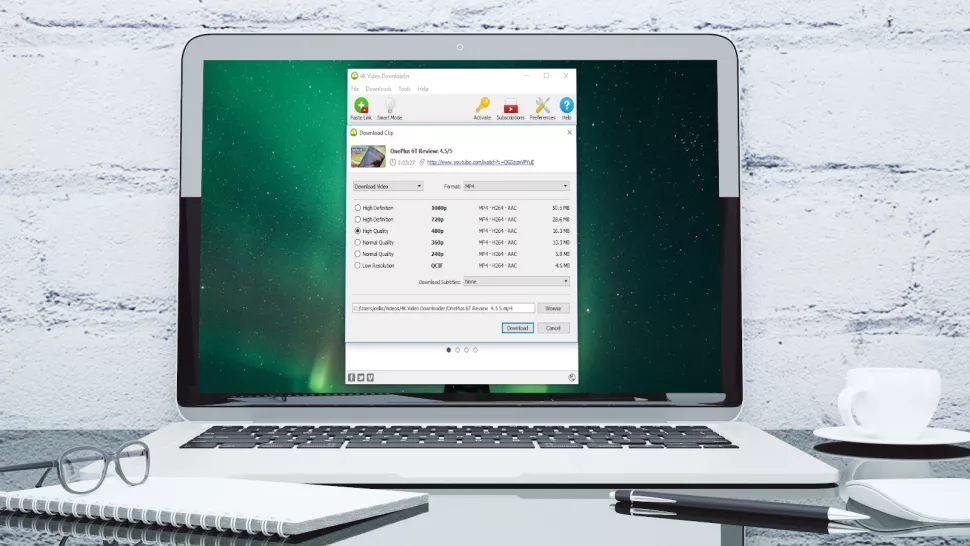 4K Youtube download é o melhor software para baixar videos do Youtube