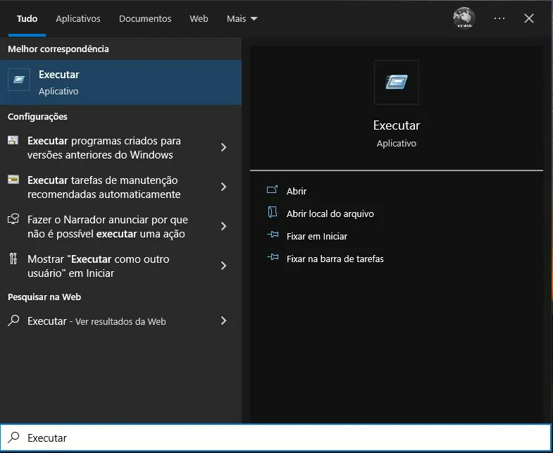 Abra o aplicativo - Como otimizar o Windows