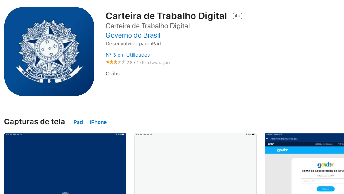 Aprenda como ter a Carteira de Trabalho Digital no celular
