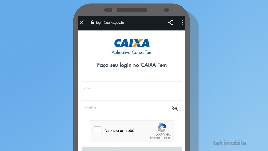 Faça o login com seus dados