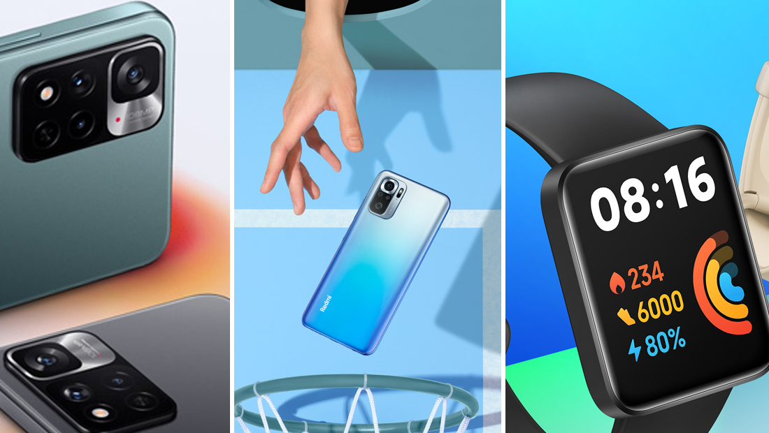 Redmi Note 10S, Note 11 Pro+ 5G e Watch 2 lite com 40% de desconto