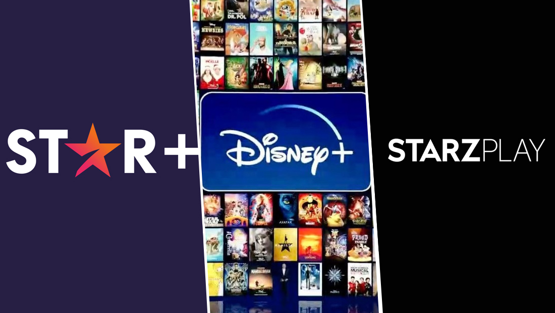 Disney Plus + Star Plus + Starz Play por R$ 55,90 é promoção da vez