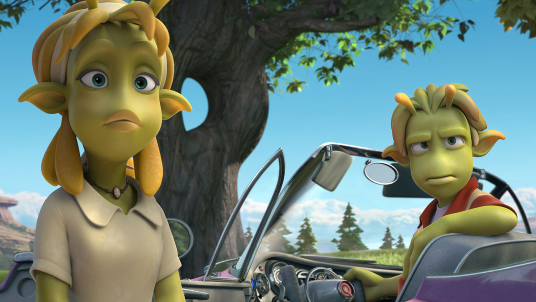 Animação também entra na lista de filmes de extraterrestres (Imagem: Imagem Filmes)