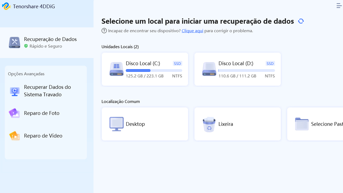 Aprenda como recuperar arquivos excluídos