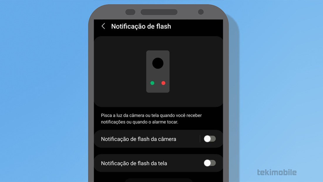 Aprenda como usar LED do celular no Android