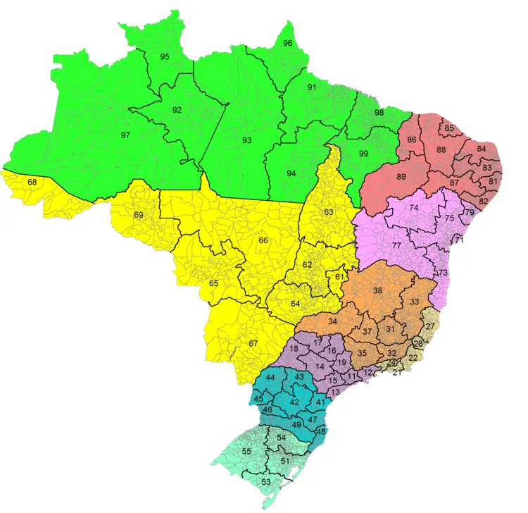 DDD - O que significa o número 55 do celular