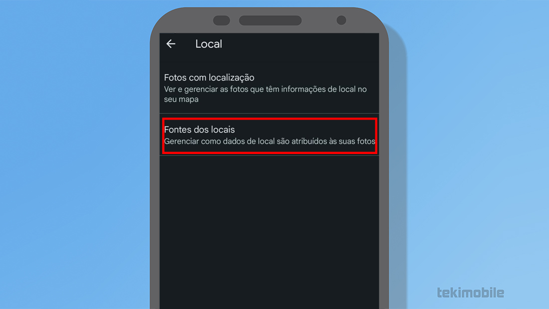 Desative sua localização facilmente do app