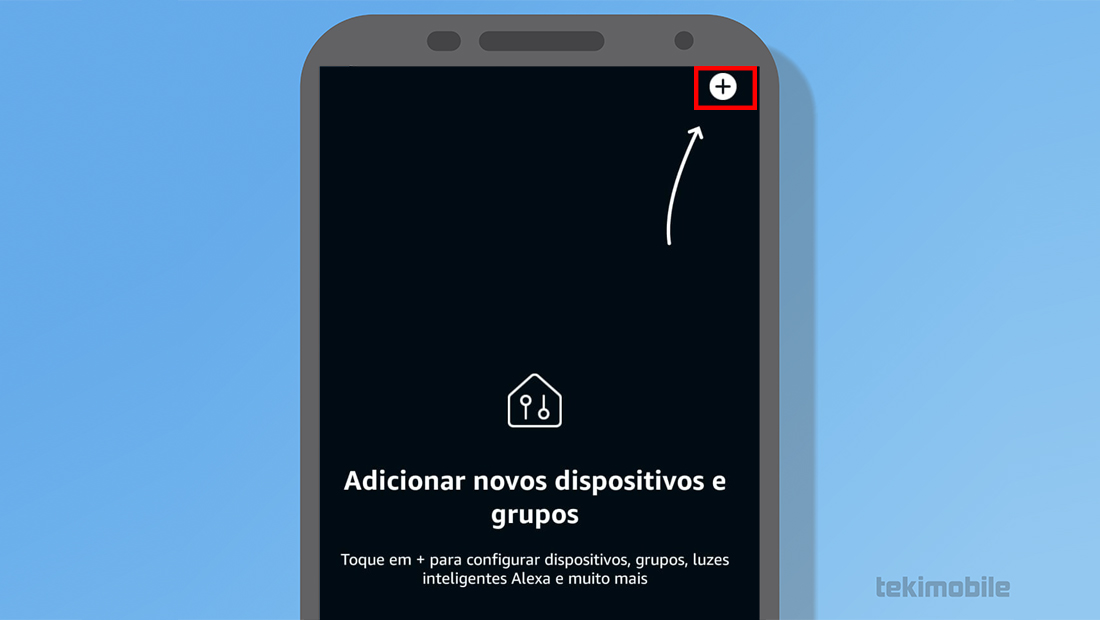 O próprio aplicativo indica para você