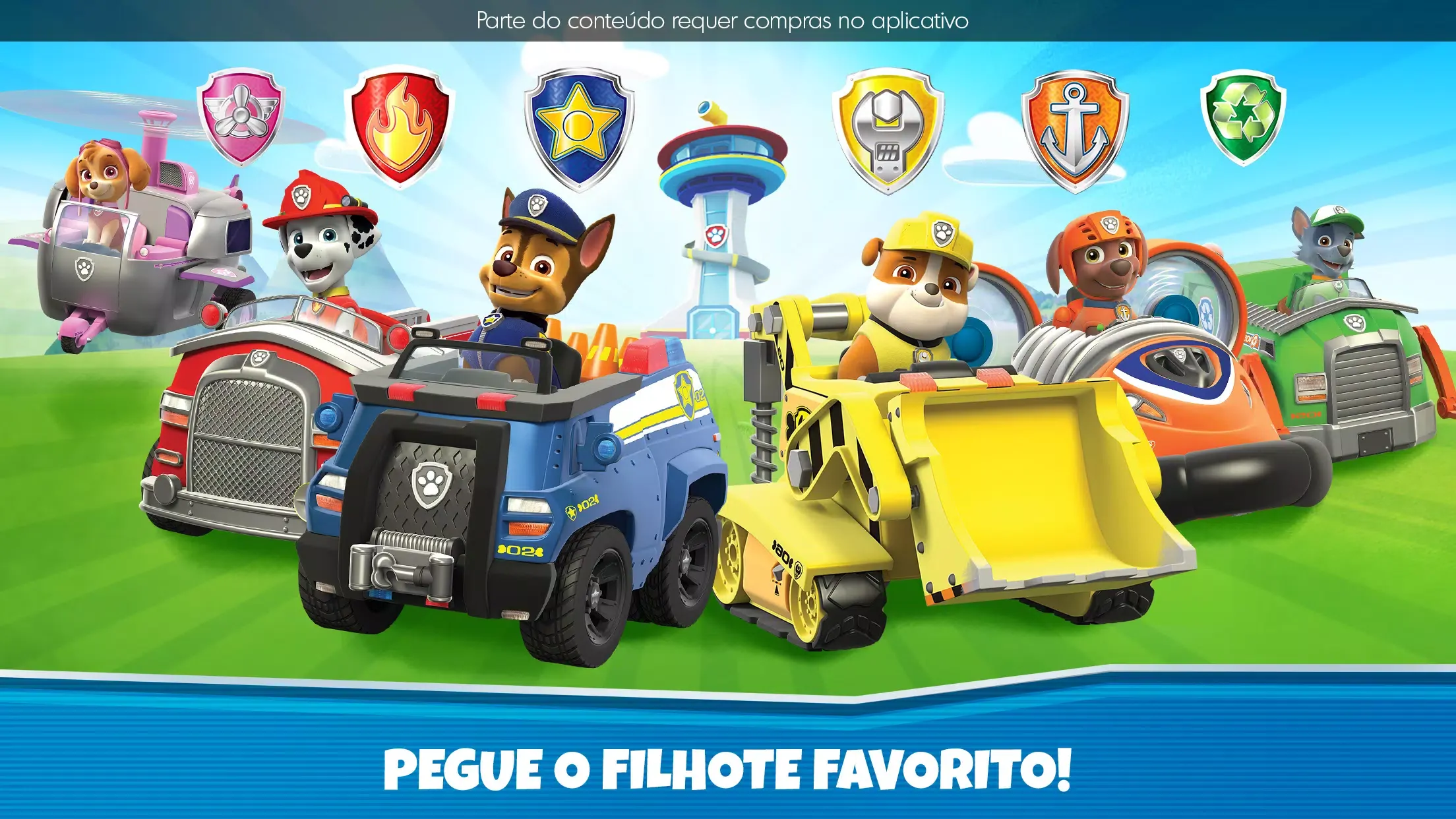 Patrulha Canina ao Resgate - Melhores jogos de crianças no celular