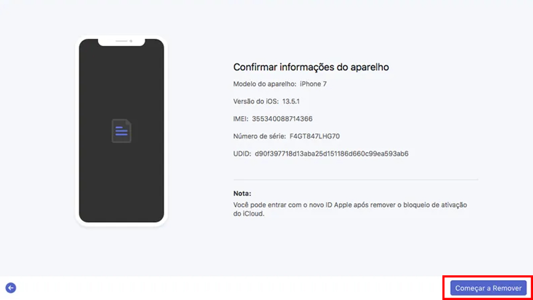 Por fim esse será o último processo