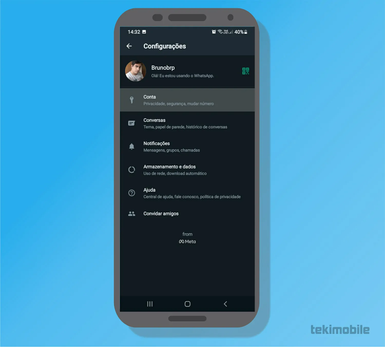 Toque em Conta - Whatsapp como ficar invisível e esconder o online