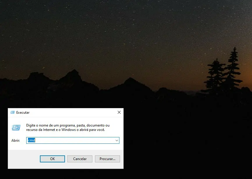 Executar - Como mudar a senha do Wi-Fi