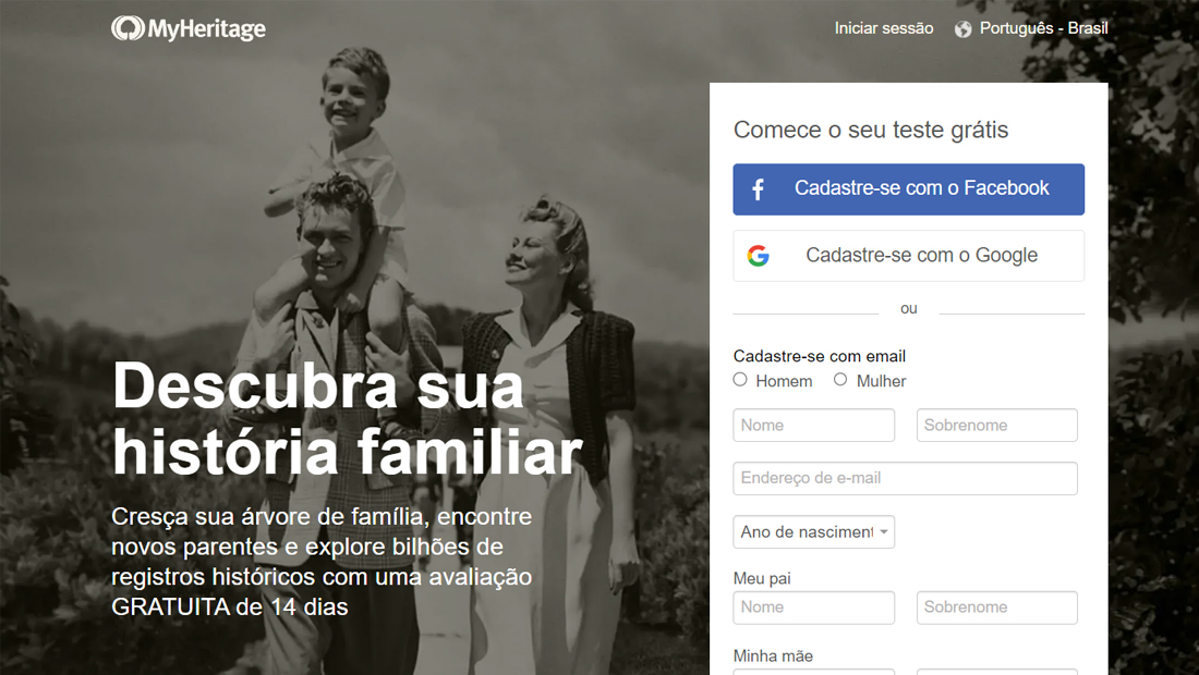 Faça o teste e conheça seus antepassados