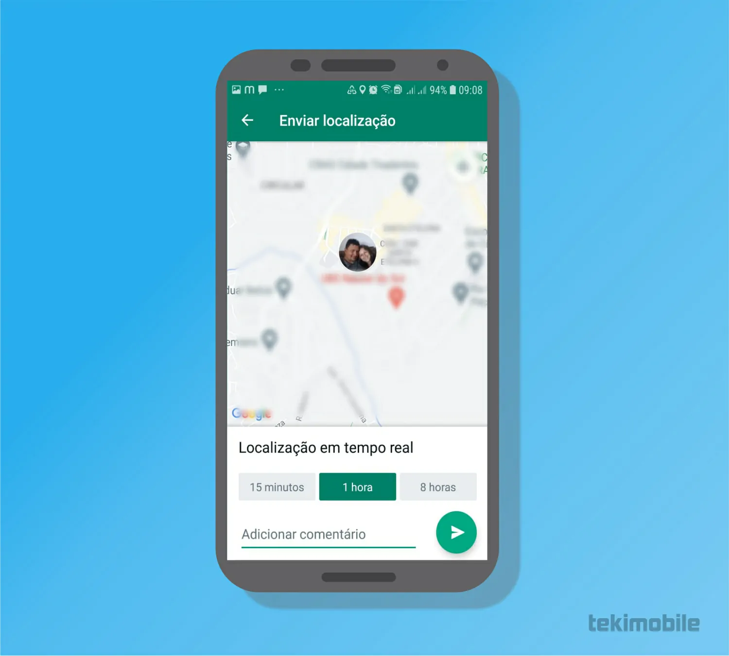 Selecione em quanto tempo - Como rastrear pelo WhatsApp~1
