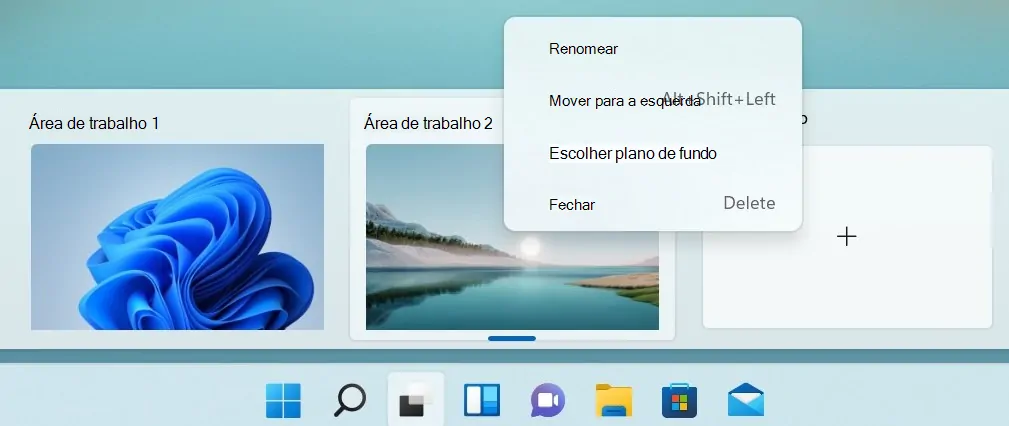 Várias áreas de trabalho - 10 coisas que o Windows 11 faz e você não sabia