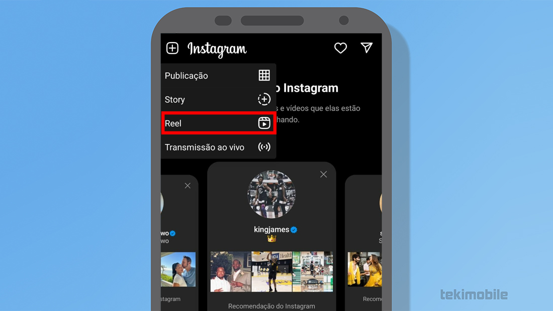 Aprenda como colocar letras de músicas no Reels