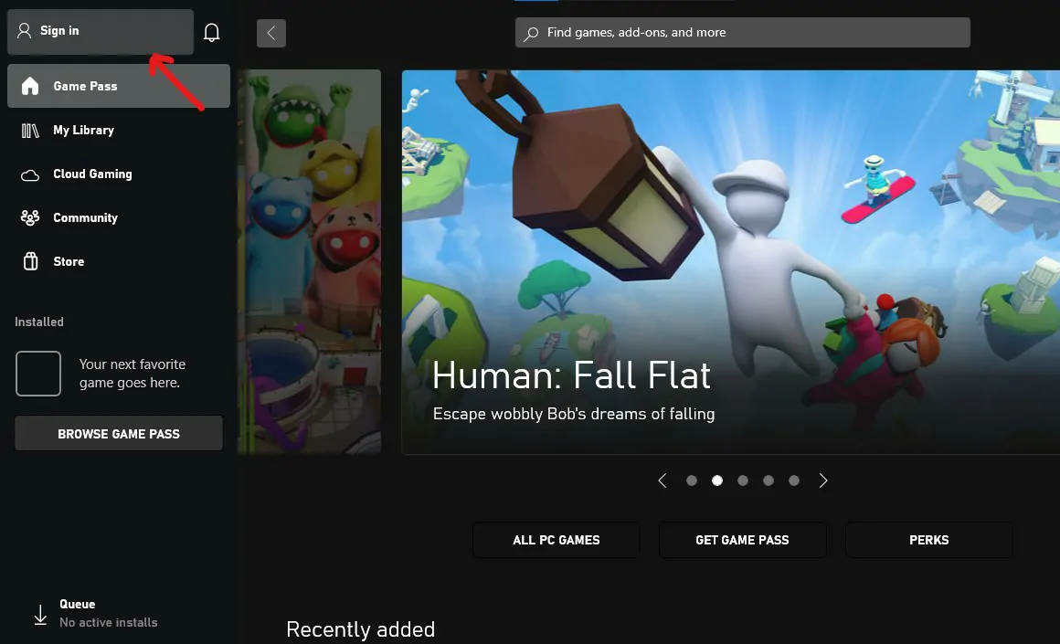 Clique sobre a opção - Xbox Cloud o que é, como acessar e jogar