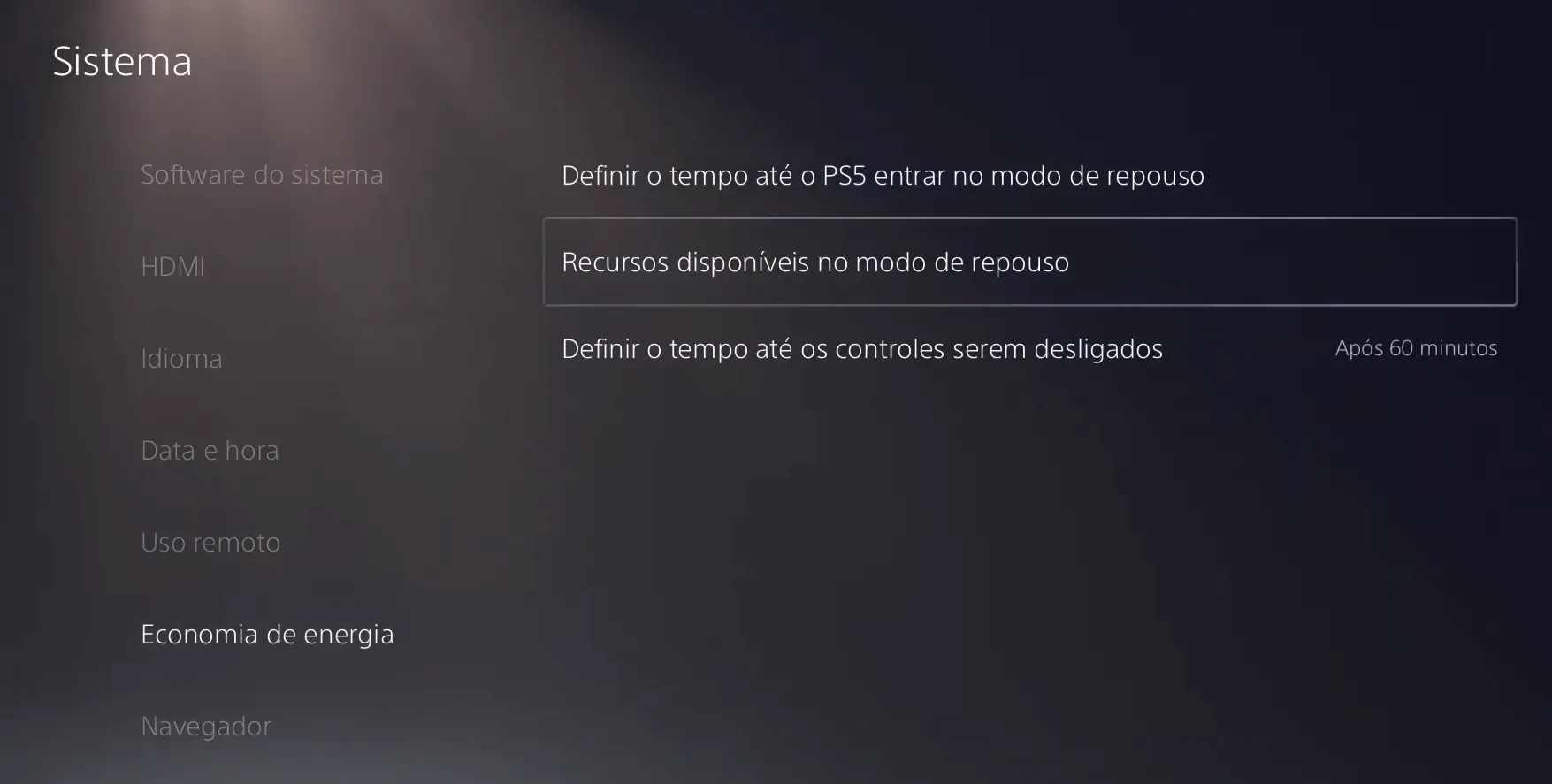 Entre em Recursos disponiveis em modo repouso - Como atualizar jogos no PS4 e PS5.png