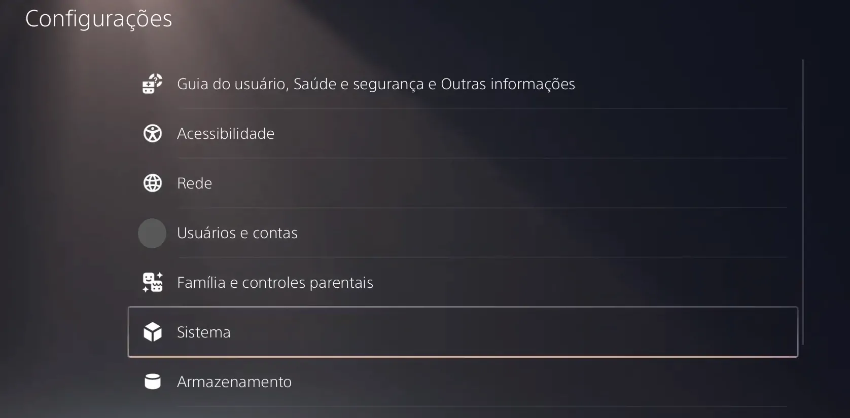 Entre em sistema no PS5 - Como atualizar jogos no PS4 e PS5.png