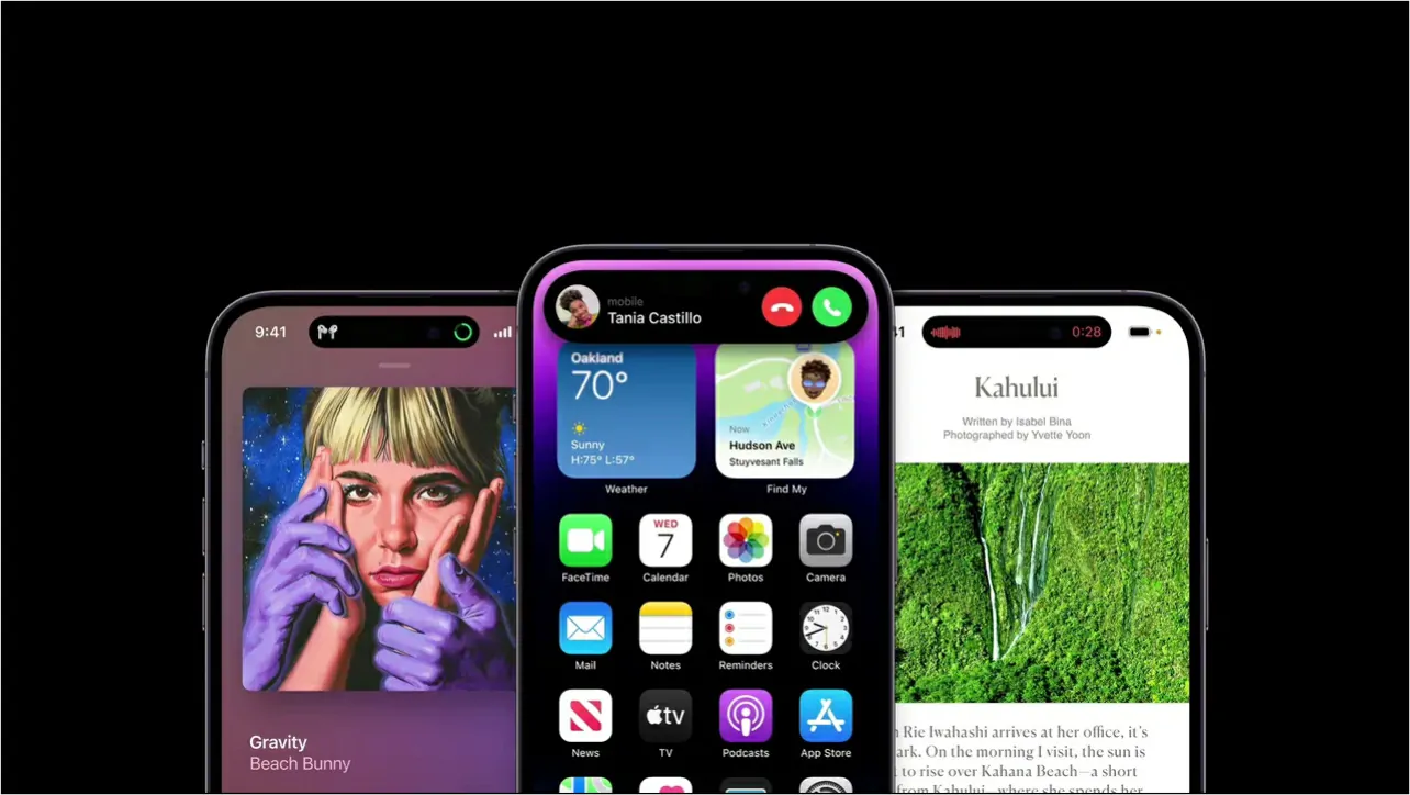 O que é o "Dynamic Island" do novo iPhone 14?