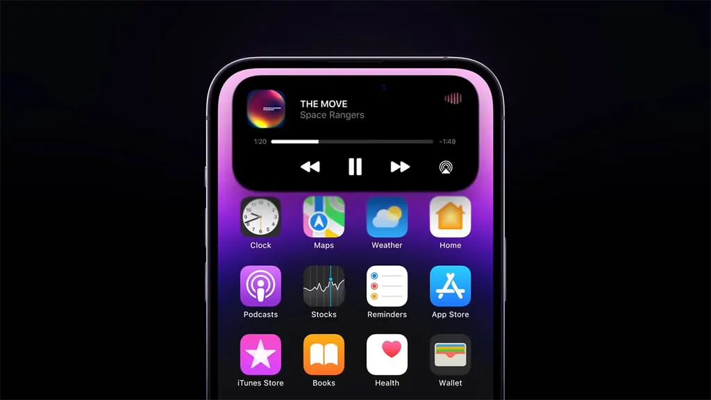 Reprodução de música - Aplicativos compatíveis com o Dynamic Islands do iPhone 14