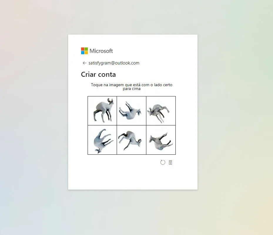 Selecione a imagem correta - Como criar um e-mail no Outlook