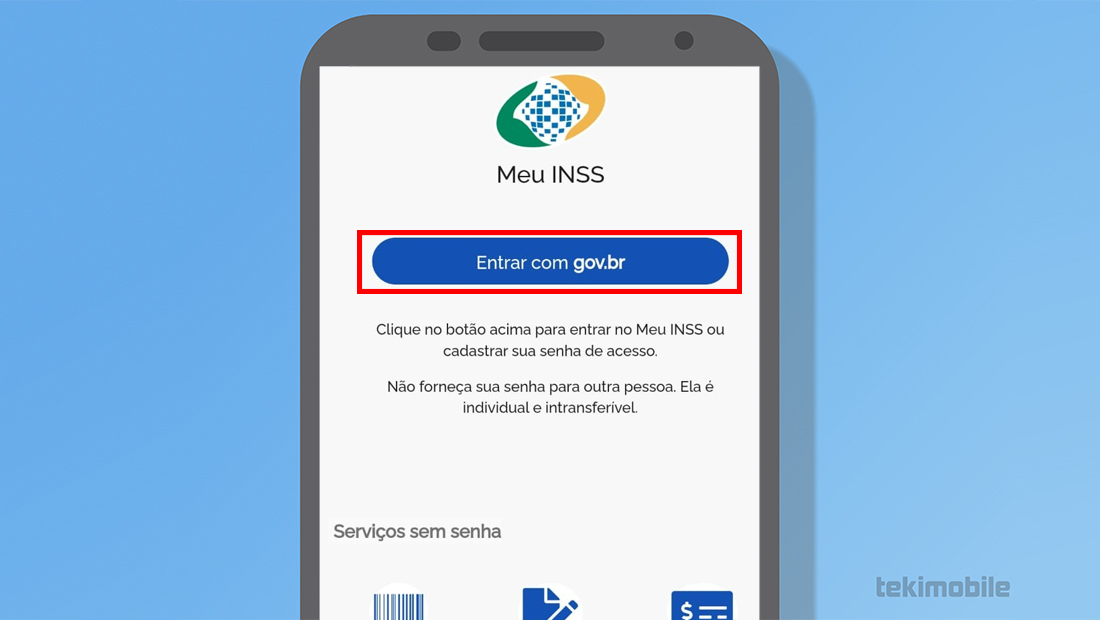 Vá na primeira opção