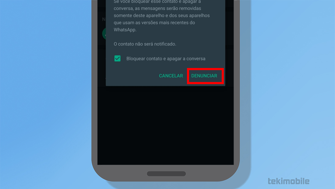 Com esses passos você terá aprendido como fazer uma denúncia no WhatsApp