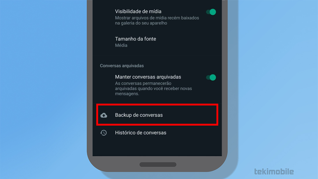 A seção é simbolizada por uma nuvem