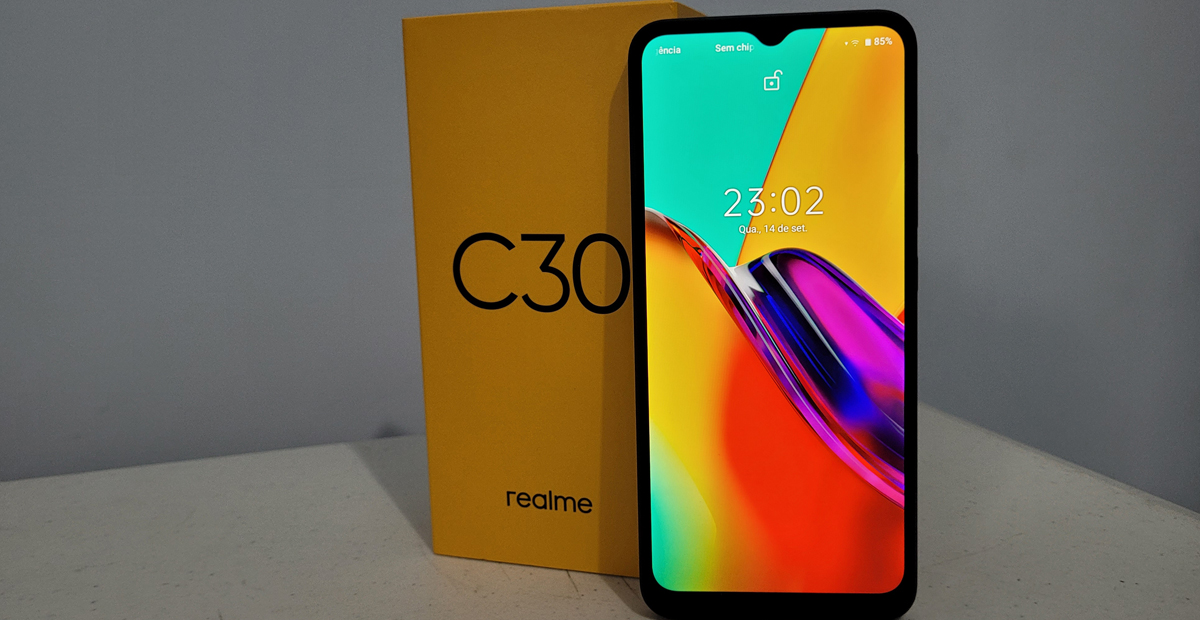 Review Realme C30: Uma opção acessível com bateria poderosa