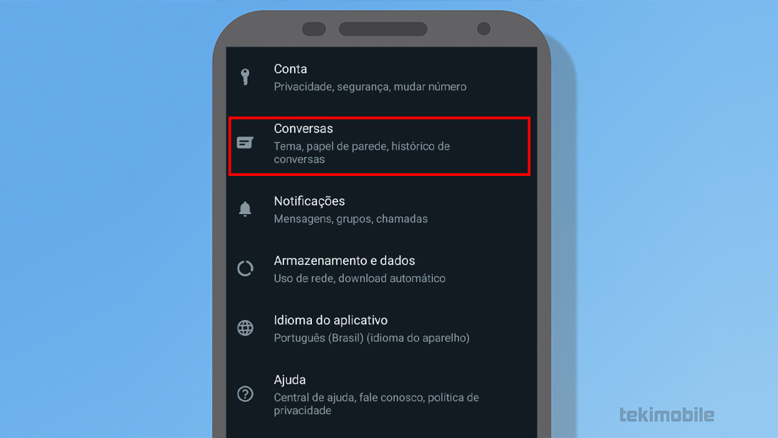 Aprenda como restaurar conversas do WhatsApp