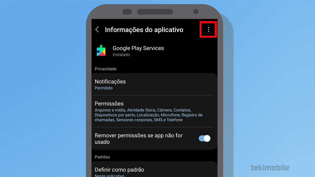 Os ícones estão facilmente localizados