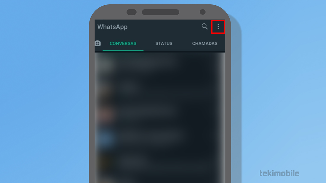 Os ícones estão facilmente localizados